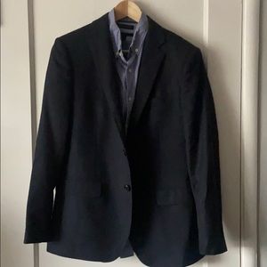 Banana Republic Slimfit Wool Navy Blazer 38S